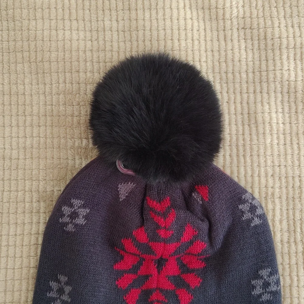 NWT Simply Southern SIMPLY BEANIE 0223 Aztec‎ Print Beanie with Pompom